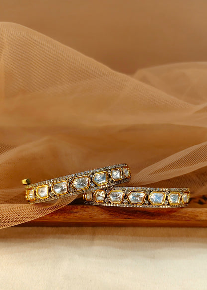 Moissanite Bangles(Set of 2)-G154300
