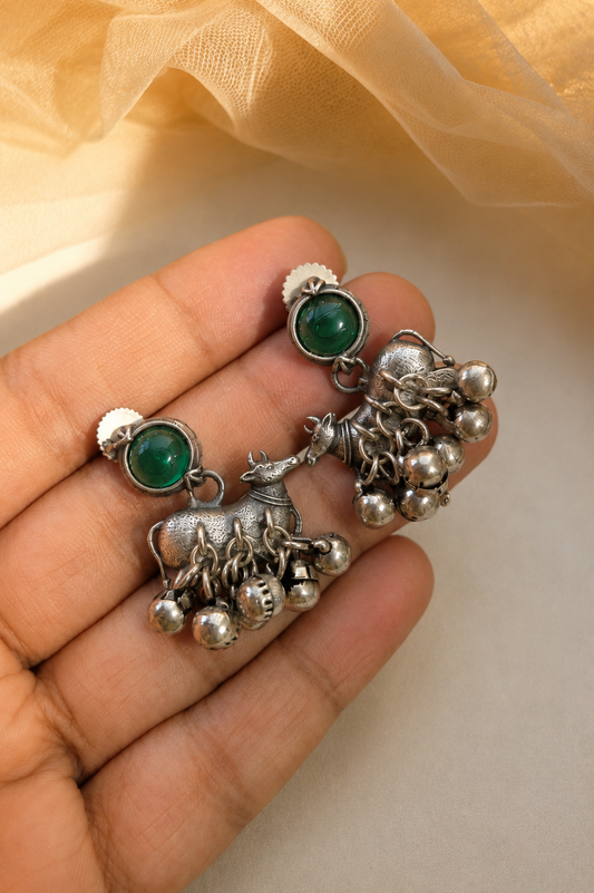 Oxidised Earings-G11050