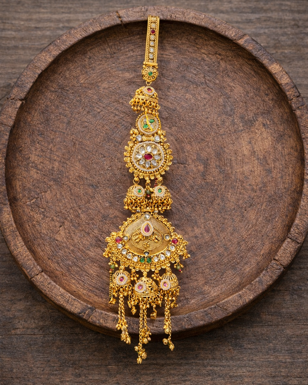 Gold-Toned  Heritage Kamar Challa / Judda-G354200