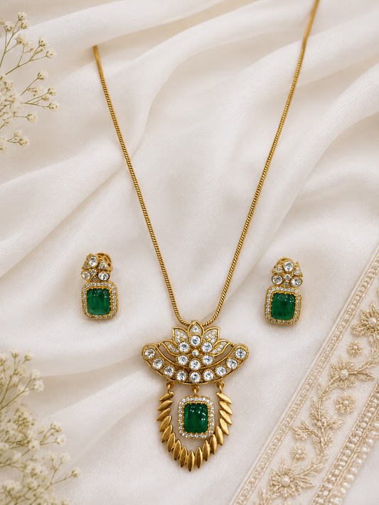 Lotus Pendant Set-G112300