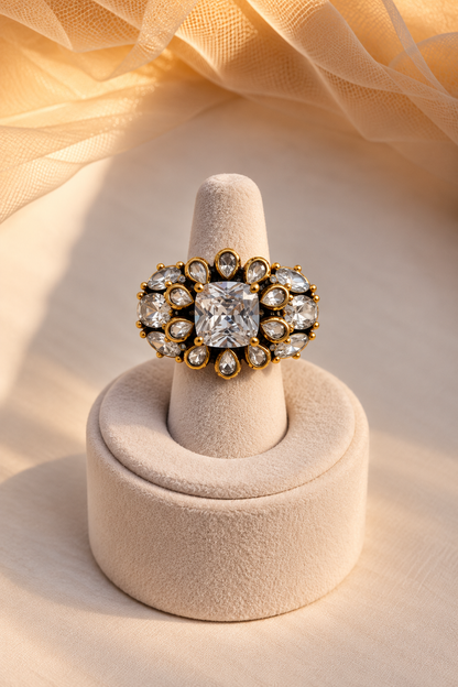 Moissanite Ring-02137