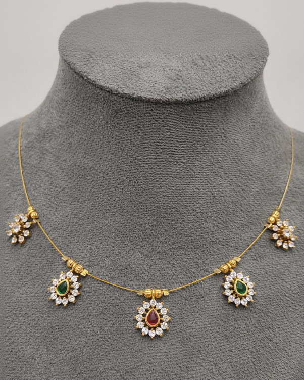 Multicolor Invisible Necklace-G35550
