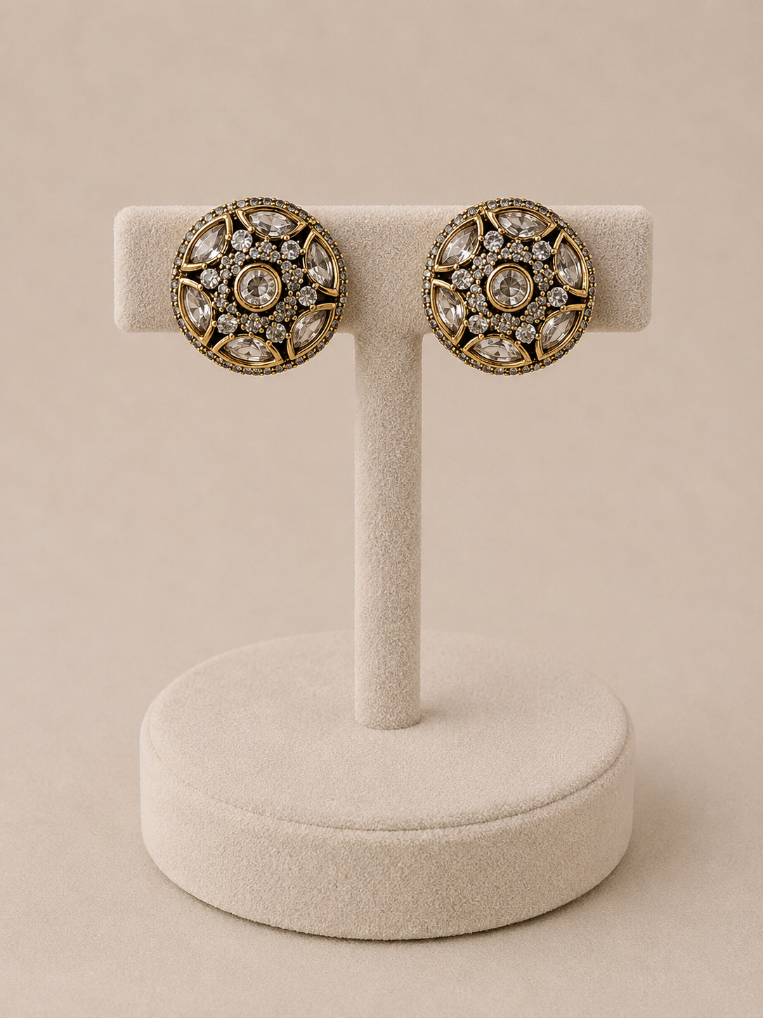 Moissanite Stud Earrings-G181100