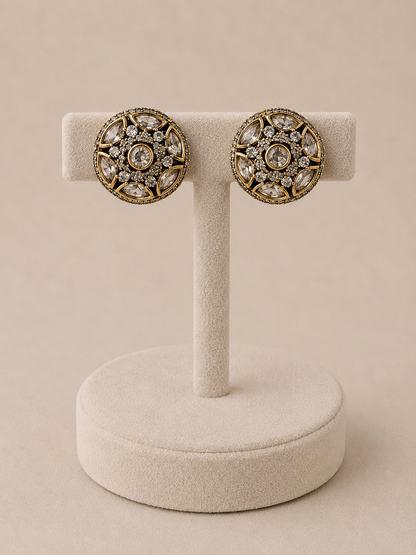 Moissanite Stud Earrings-G181100
