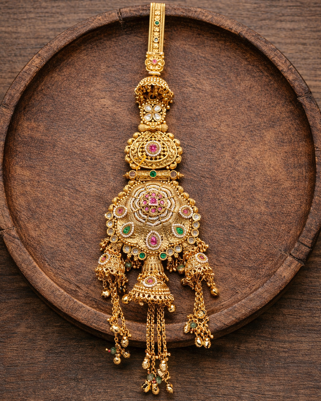 Gold-Toned  Heritage Kamar Challa / Judda-G354200