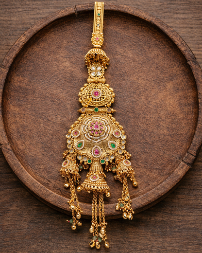 Gold-Toned  Heritage Kamar Challa / Judda-G354200