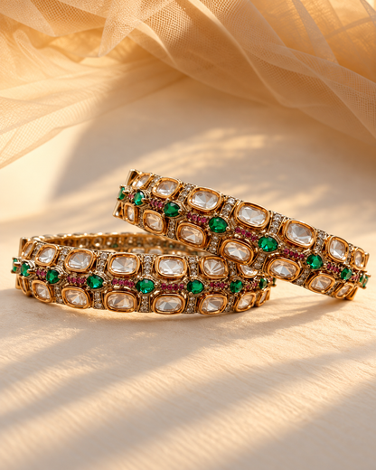 Moissanite Bangles-BGL2317
