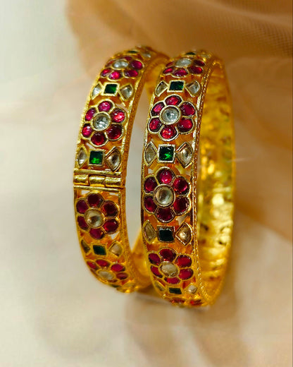 Jadau Bangles(Set of 2)-G156800
