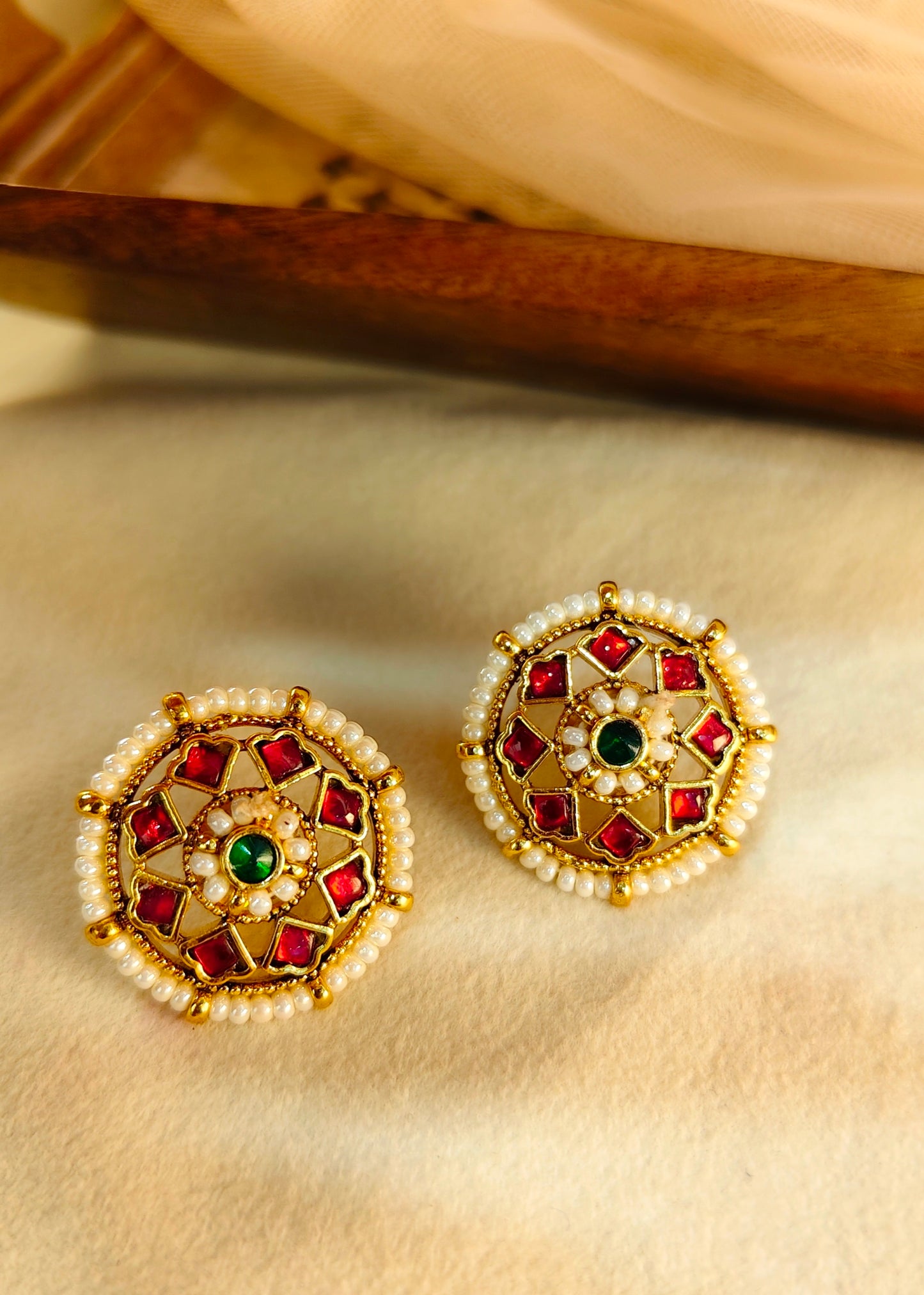 Jadav Stud Earrings-G771200