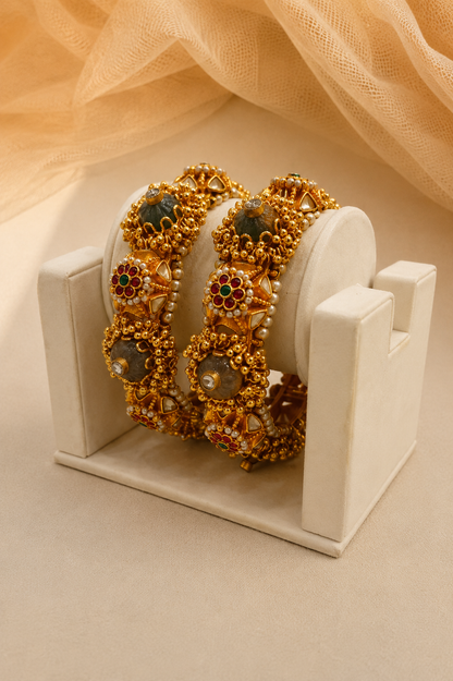 Jadau bangles(set of 2)-G3311000