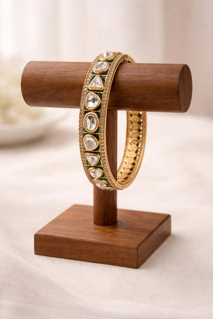 Mossonite Kada Bracelet