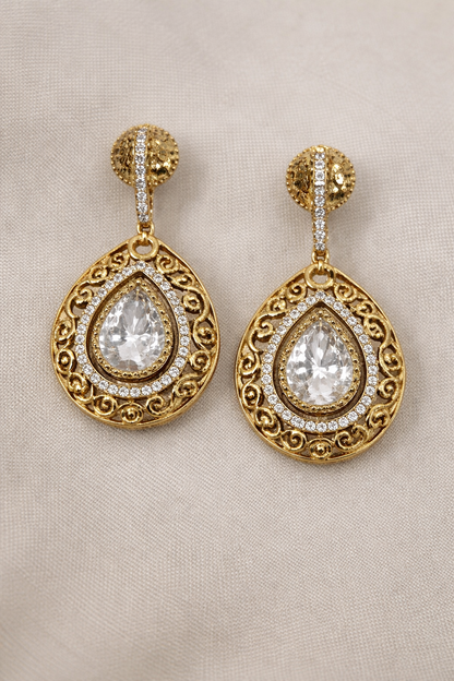 Victorian Mossonite Necklace Set