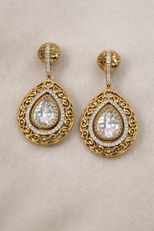 Victorian Mossonite Necklace Set-G351800