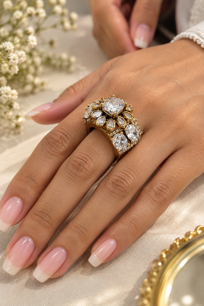 Moissanite Ring-02137
