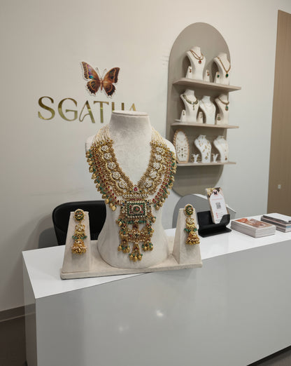 Heritage Jadau Kundan Rani Haar Necklace Set-G7520800