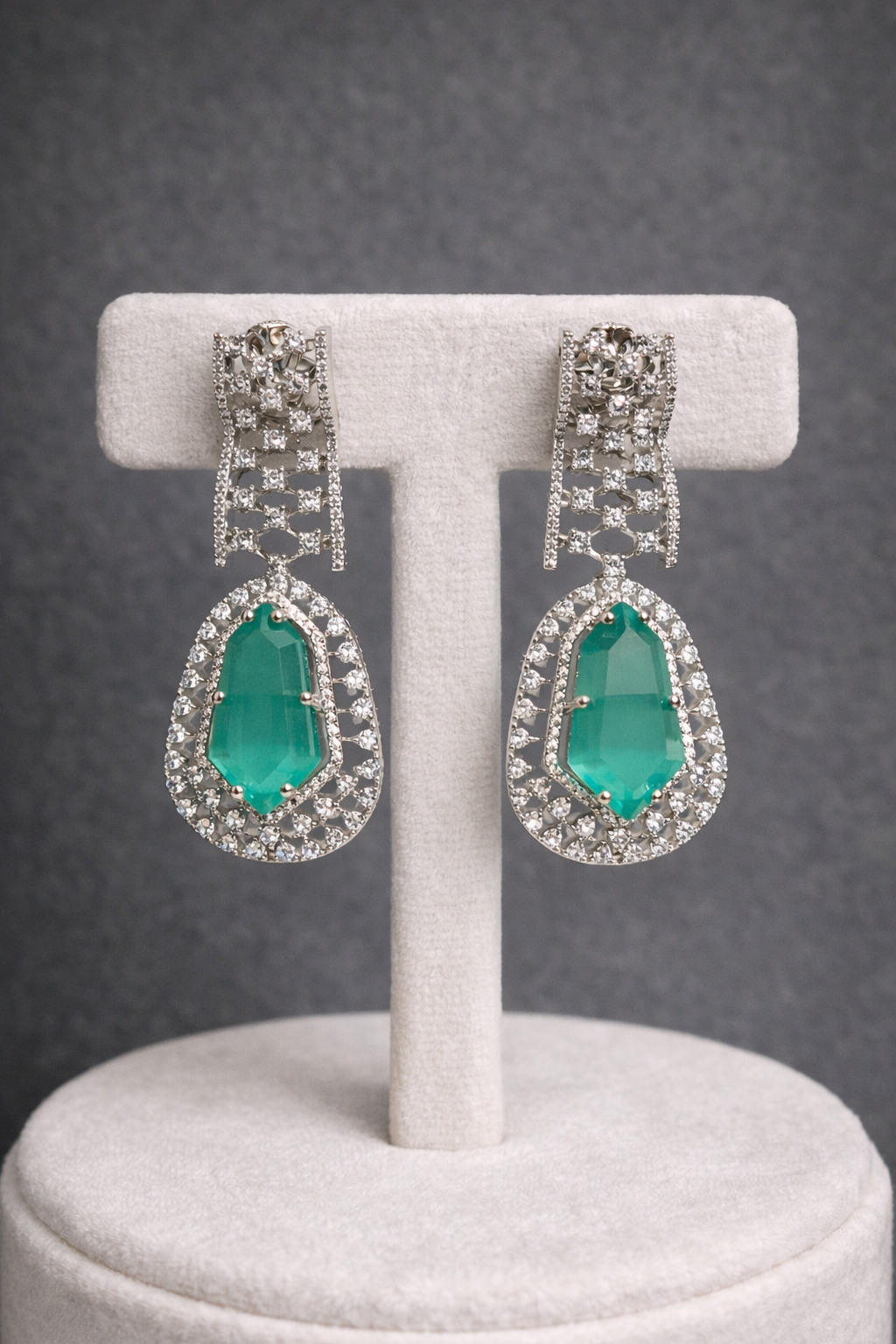 American Diamond & Zircon Necklace Set