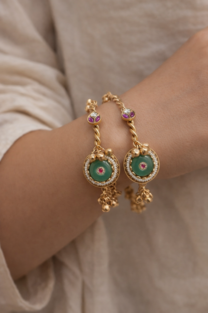 Ghungroo Bangles(Set of 2)