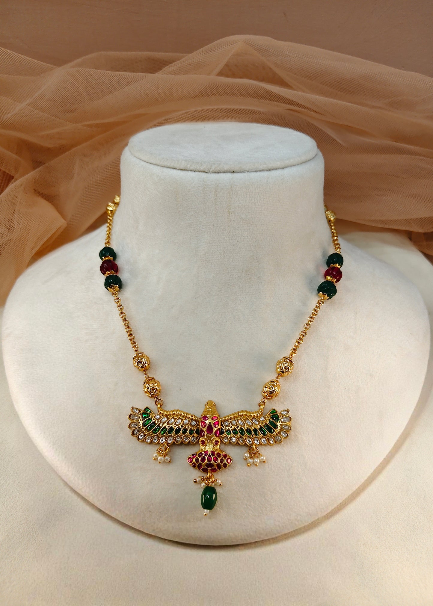 Jadau Egale Pendant Set-G354000