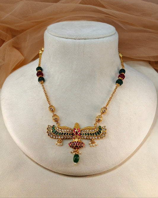 Jadau Egale Pendant Set-G354000