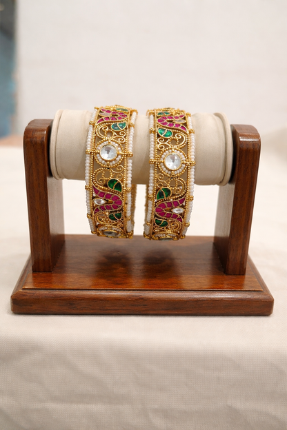 Jadav Heritage Bangles(Set of 2)