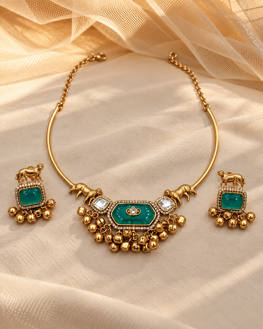 Sabyasachi Haasli Choker Set-NK2302