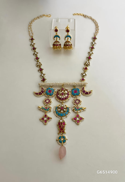 The Advika Celestial Rani Haar-G3513800