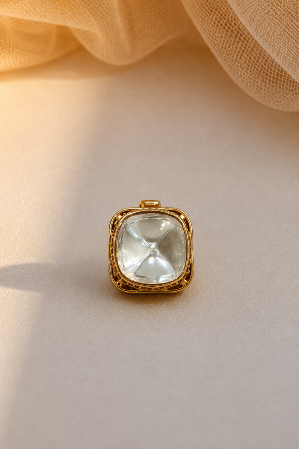 Moissanite-Studded Kurta Buttons-G351800(3psc)