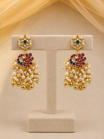 Jadau Long Necklace Set-G456800