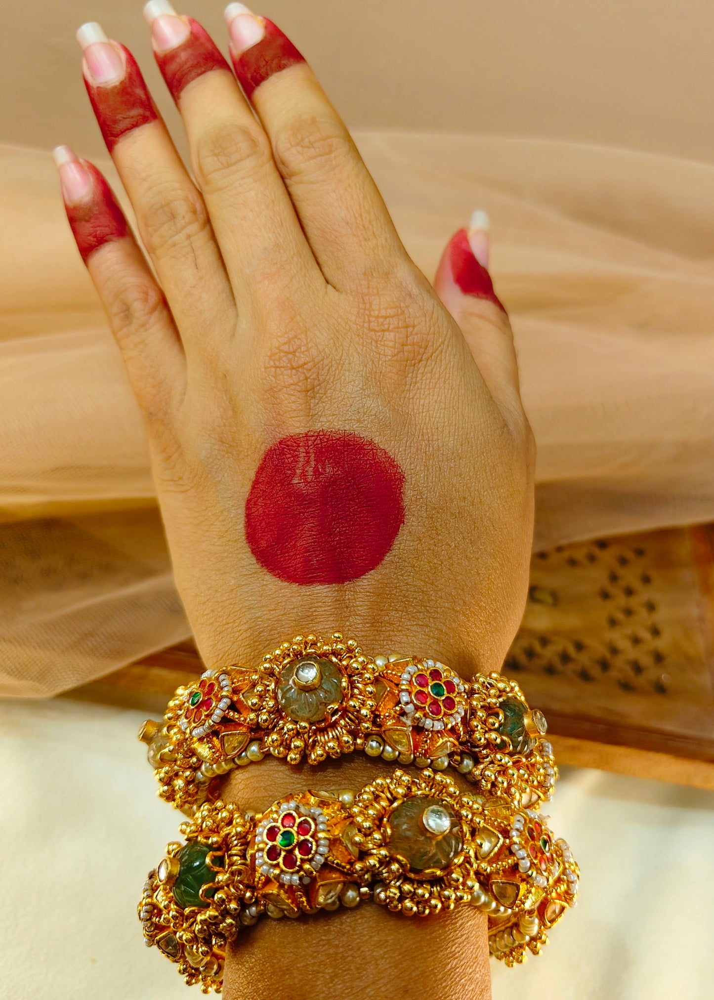 Jadau bangles(set of 2)-G3311000