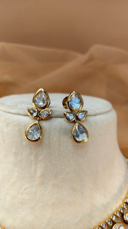 Moissanite Necklace Set-G425400