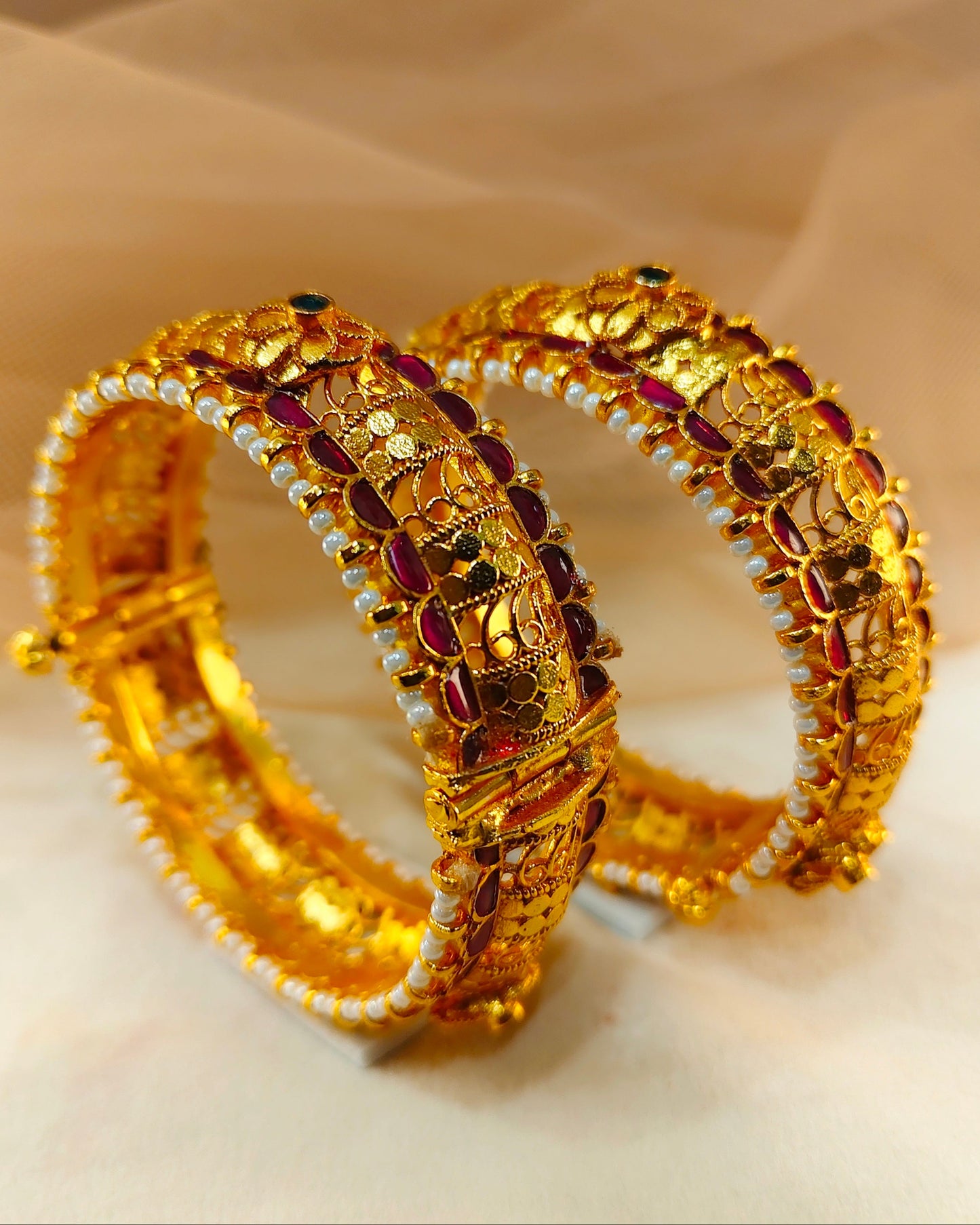 Jadau Bangles(Set of 2)-G157800