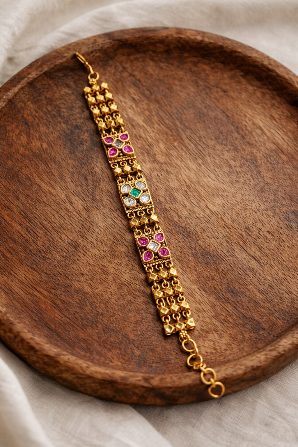 Gold Plated Heritage Bracelet