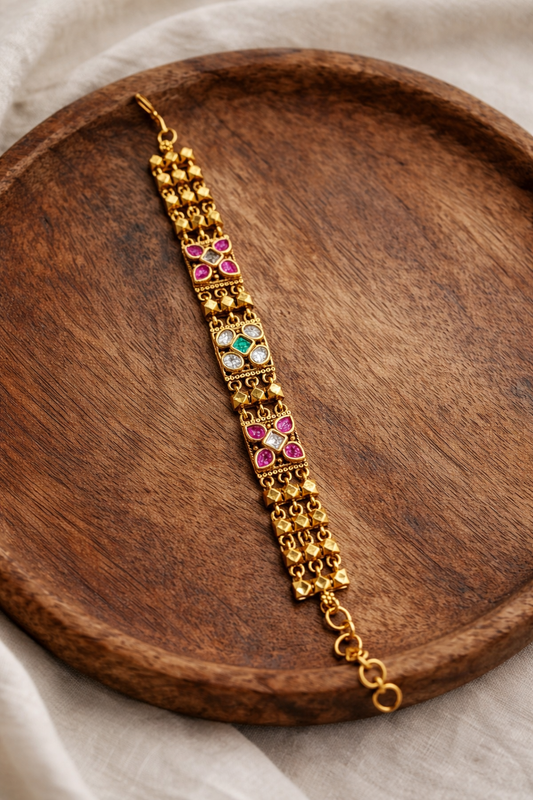 Gold Plated Heritage Bracelet