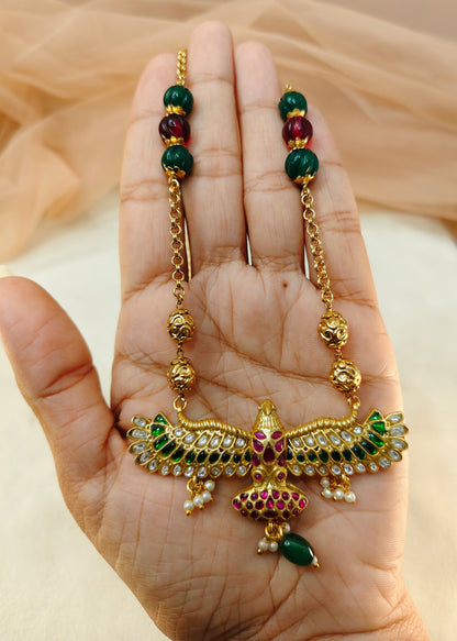 Jadau Egale Pendant Set-G354000