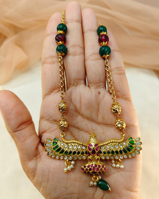 Jadau Egale Pendant Set-G354000