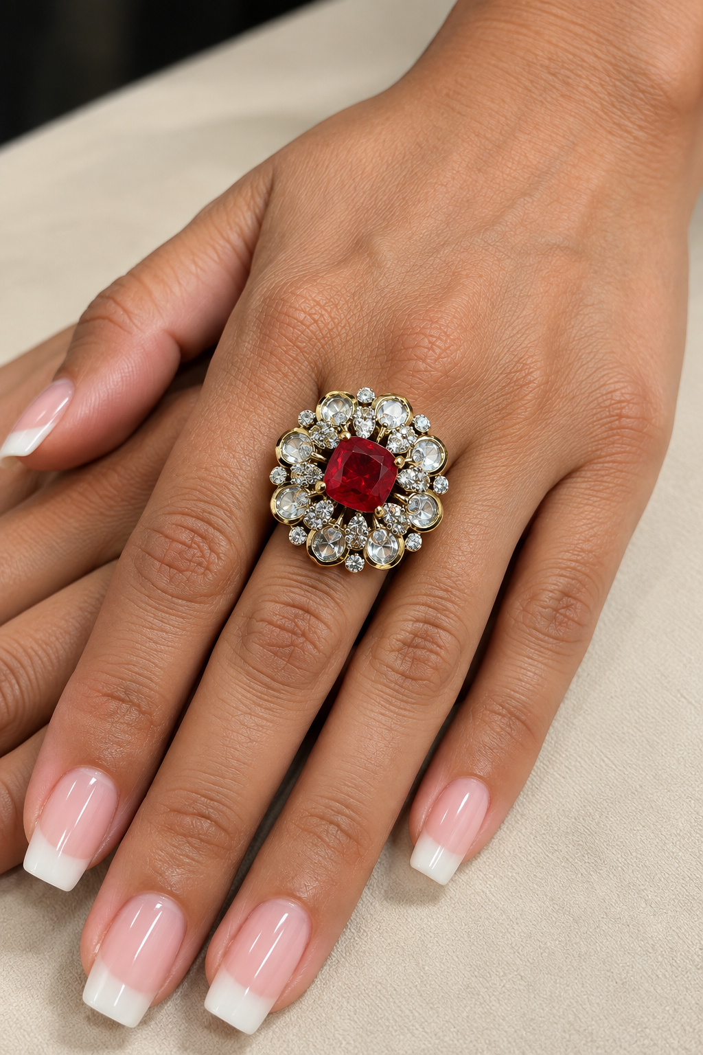 Moissanite Ring-02140