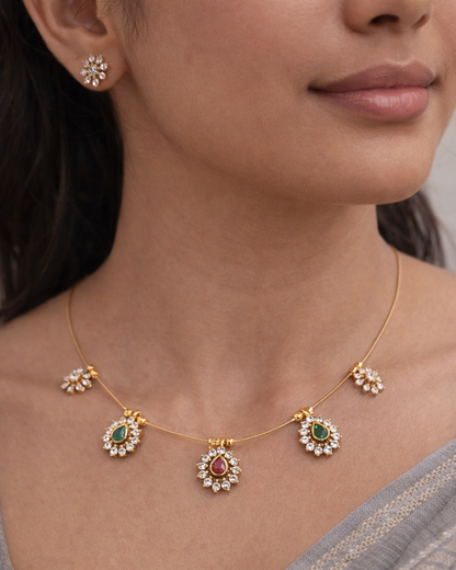 Multicolor Invisible Necklace-G35550