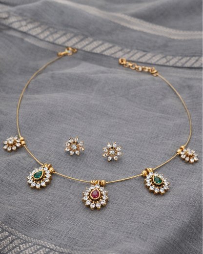 Multicolor Invisible Necklace-G35550