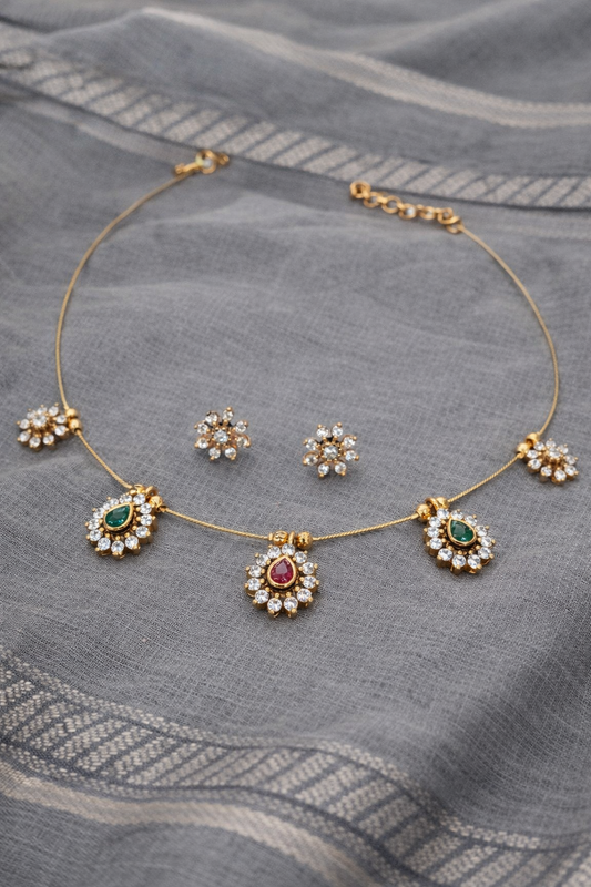 Multicolor Invisible Necklace-G35550