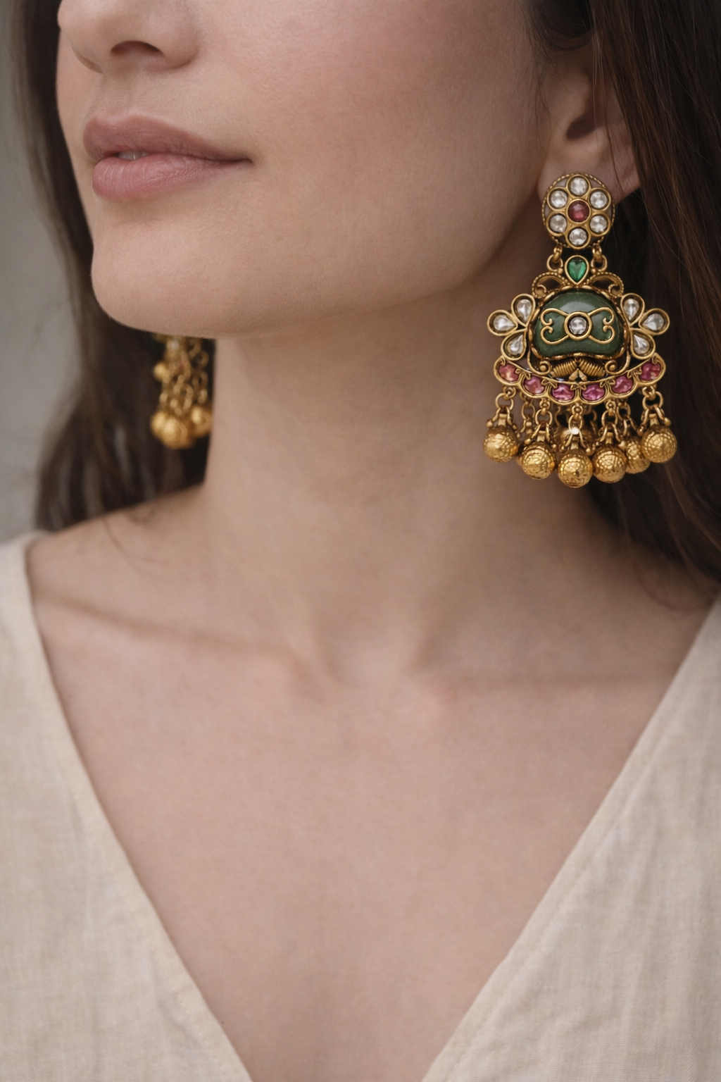 Heritage Onyx pearl Pendant necklace