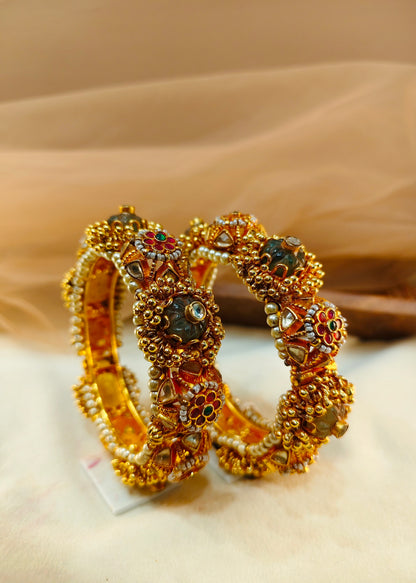 Jadau bangles(set of 2)-G3311000