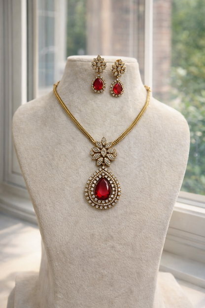 Victorian Antique Pendent set-G351600
