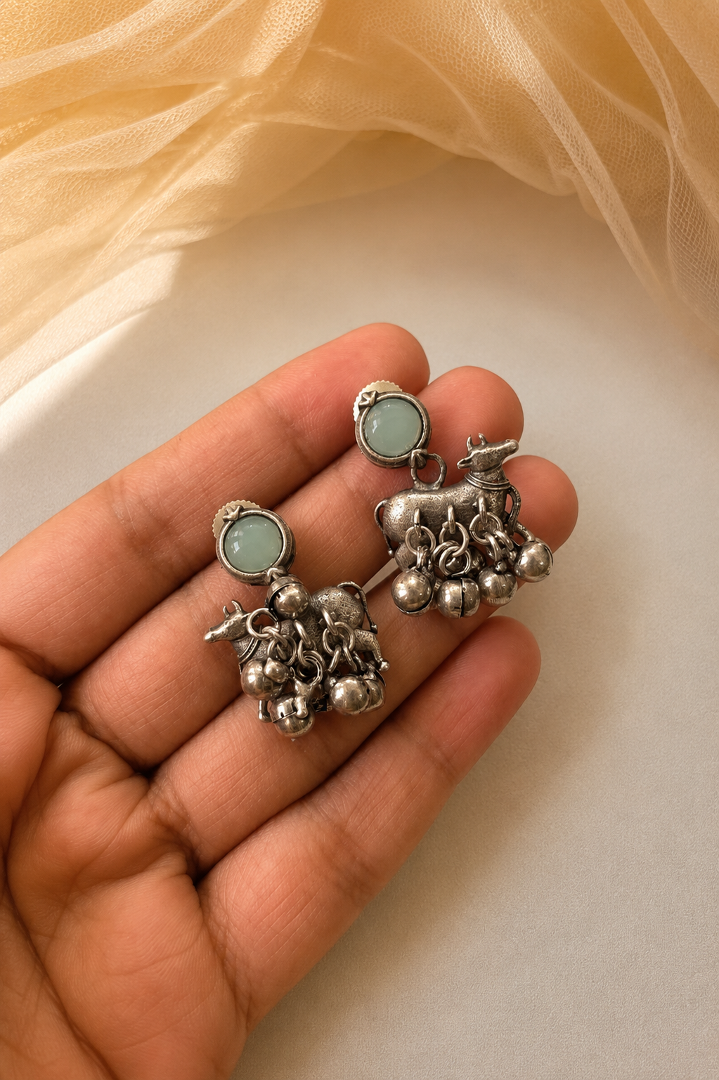 Oxidised Earings-G11050