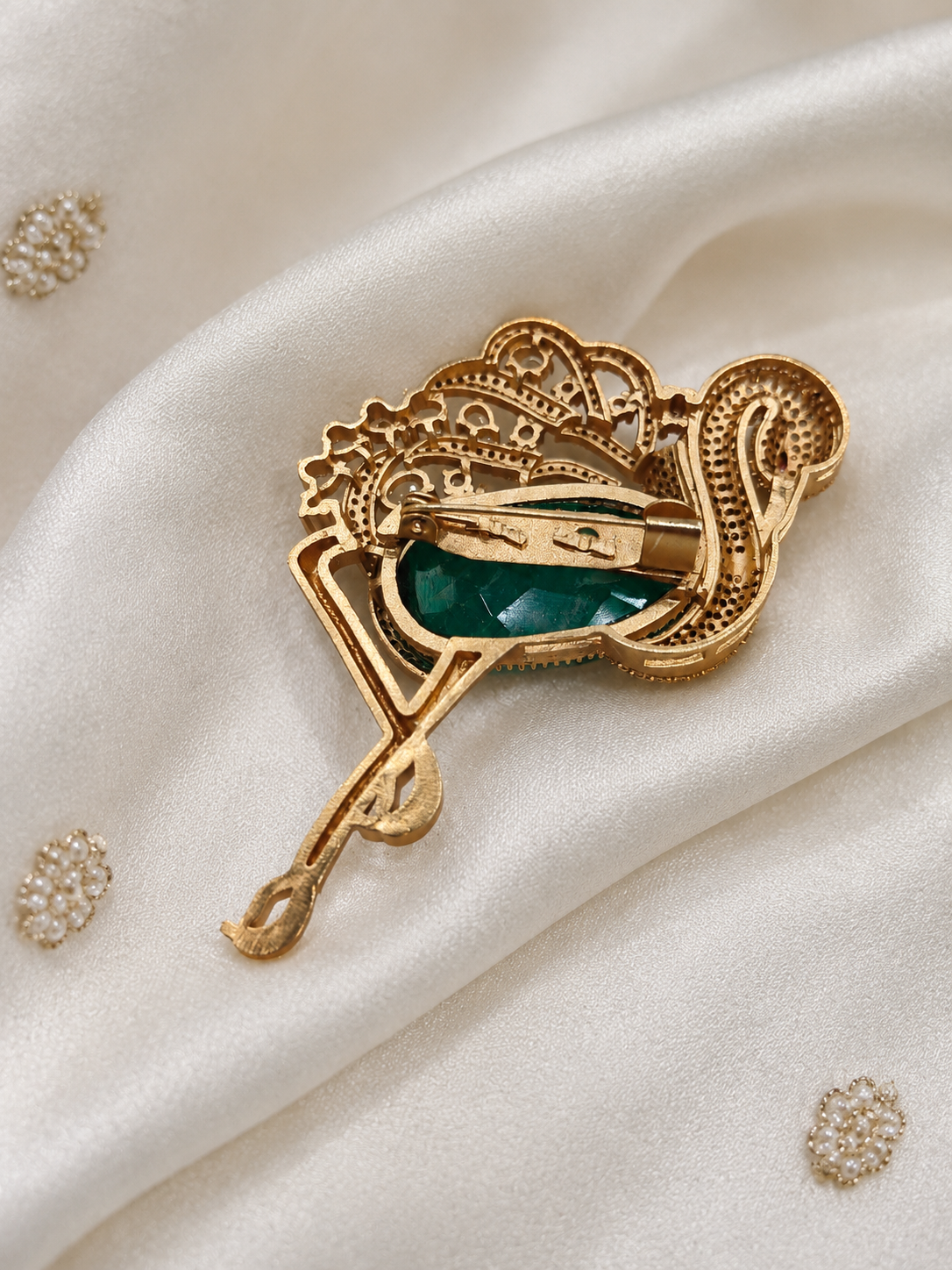 Unisex Swan Brooch-G662800