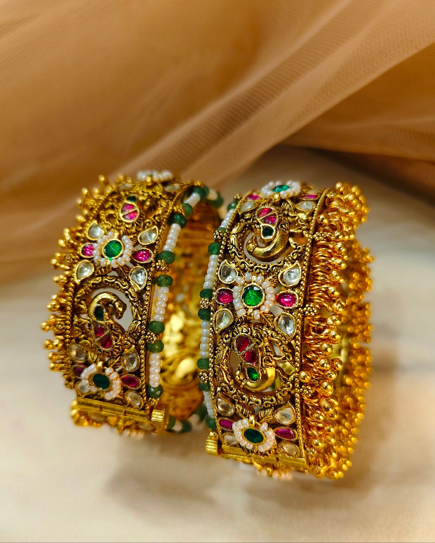 Jadau Bangles(Set of 2)-G157800