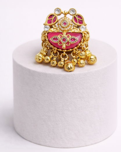 Gold plated Pink chorowski Ring-G351700