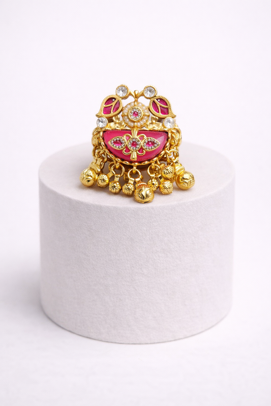 Gold plated Pink chorowski Ring