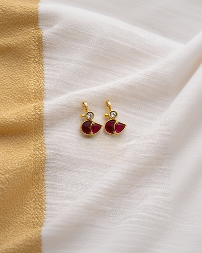 Jadav Kundan Bugadi Earrings-G35200