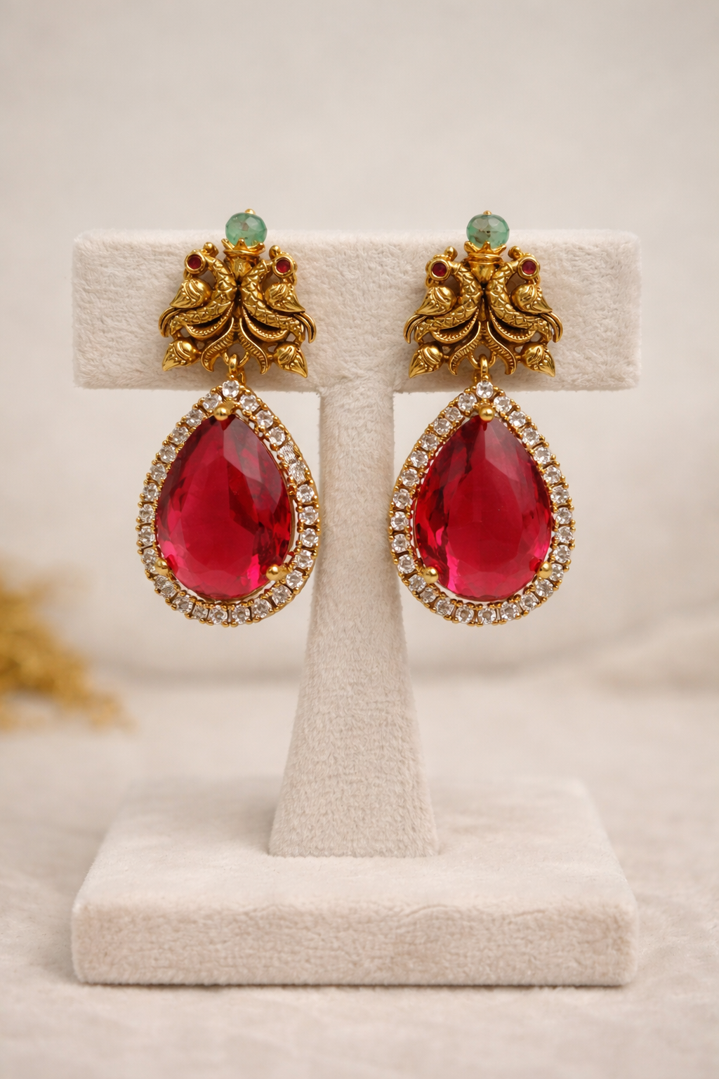 Kundan & Pearl Choker Necklace Set