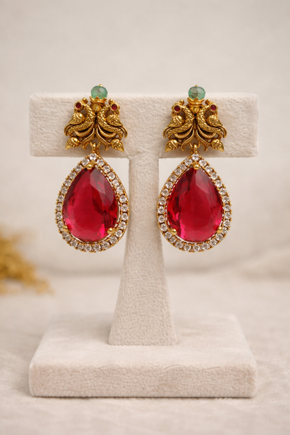 Kundan & Pearl Choker Necklace Set